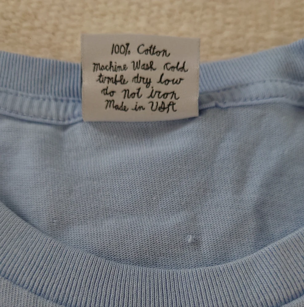 Mega Yacht Louis Vuitton Mickey Mouse Sky Blue Cotton Tee Unisex size - Picture 2 of 5